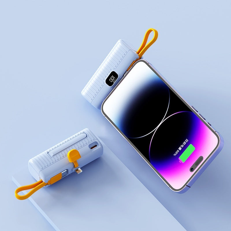 Mini Compact Portable Capsule Power Bank