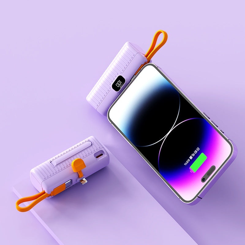 Mini Compact Portable Capsule Power Bank