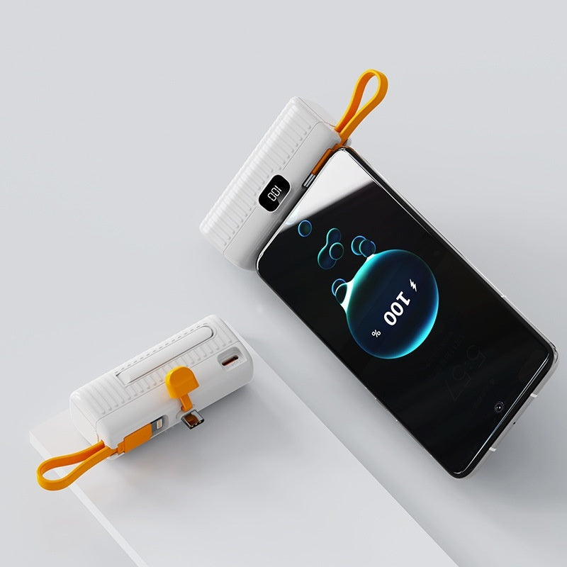 Mini Compact Portable Capsule Power Bank
