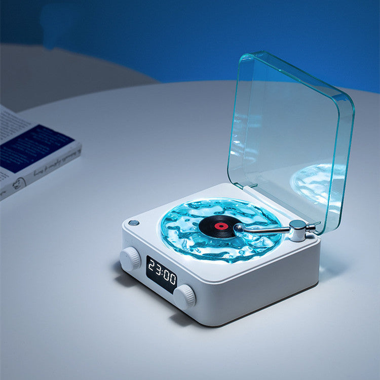 Retro Record Wireless Player With RGB Projection
