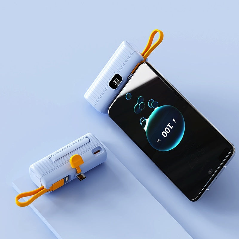 Mini Compact Portable Capsule Power Bank